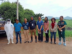 24/07/68 สทช.ร่วมลงพื้นที่ฟาร์มโคนมเพื่อติดตามปัญหาและสอบสวนการเกิดโรคปากและเท้าเปื่อย อ.มวกเหล็ก จ.สระบุรี