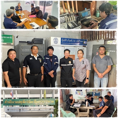 สทช. ตรวจติดตามระบบบริหารจัดการวัคซีนมาตรฐาน ปศุสัตว์จังหวัดในพื้นที่ปศุสัตว์เขต 3-4