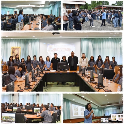 นิสิตและอาจารย์ คณะวิทยาศาสตร์ มหาวิทยาลัยมหาสารคาม ศึกษาดูงานสำนักเทคโนโลยีชีวภัณฑ์สัตว์